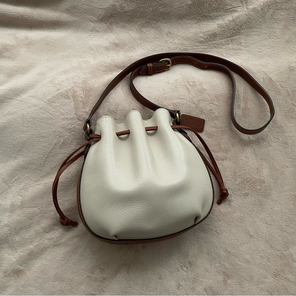 Vintage Coach Sheridan Marietta Drawstring Bag